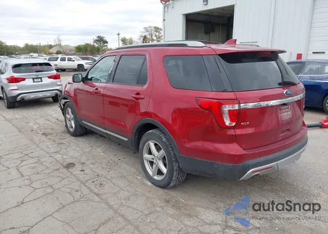 2016 Ford Explorer Xlt z USA, uszkodzony, nr VIN 1FM5K8D85GGA84487